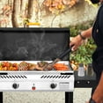 thumbnail image 2 of Zintown 2 Burner 150000-BTU Outdoor Stove Propane Gas Griddle with Portable Pan,Lid, 2 of 6