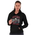 thumbnail image 3 of Cool Betty Boop Biker Bash Cartoon Hoodie Sweatshirt Women Brisco Brands S, 3 of 4