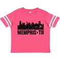 thumbnail image 3 of Inktastic Memphis City Skyline with Grunge Boys or Girls Toddler T-Shirt, 3 of 5