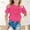 Hot Pink, variant on Boy Tops Crew Neck Spring T Shirt Short Sleeve Tee Heart Print Blouse Lightweight Summer Wear 4-5 Years Grey