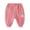 Pink, variant on Boys' Pants Drawstring Pocket Elastic Cartoon Print Trousers Breathable Everyday Wear 18-24 Months