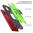 thumbnail image 4 of NIFFPD Galaxy A02S Phone Case Samsung A02S Case Magnetic Car Mount Ring Kickstand Cover Case Samsung Galaxy A02S Green, 4 of 7