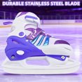 thumbnail image 4 of JZY Comfort Fit Kids Ice Skates with Smooth Gliding Blades,Adjustable for Boys & Girls (Ages 3-12),Perfect for Beginner Skaters Indoors & Outdoors, 4 of 7