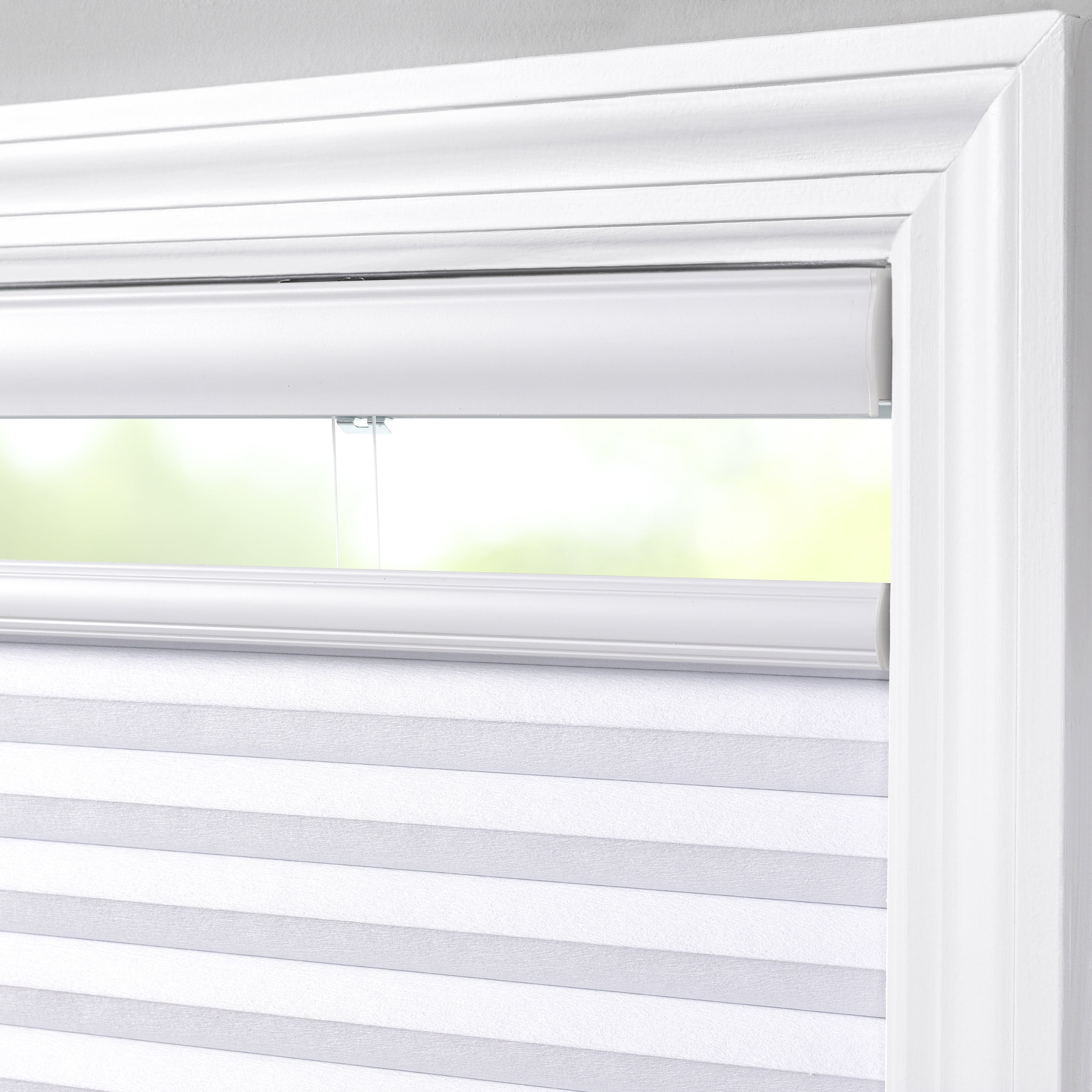 Coverscaped Top-Down Bottom-Up Cellular Shade, Room Darkening White, 70.75 x 48