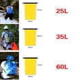 thumbnail image 4 of koolsoo 60L Waterproof Bag Backpack+Shoulder Strap Water Sports Kayaking Outdoor, 4 of 7