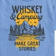 thumbnail image 2 of Instant Message - Whiskey And Camping Stories - Men's Short Sleeve Graphic T-Shirt, 2 of 6