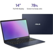 ASUS Laptop L410 Ultra Thin Laptop, 14” FHD Display, Intel Celeron N4020 Processor, 4GB RAM, 128GB Storage, NumberPad, Windows 11 Home in S Mode with Tigology Accessories