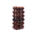 thumbnail image 1 of Billuyoard 36 piezas ventana techo Navidad adorno hogar árbol colgante reutilizable vacaciones decoración ornamento 4cm diámetro Kits de decoración para fiestas Café Billuyoard HA071347-15B, 1 of 6