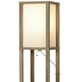 Better Homes & Gardens Crossmill Shelf Modern Floor Lamp