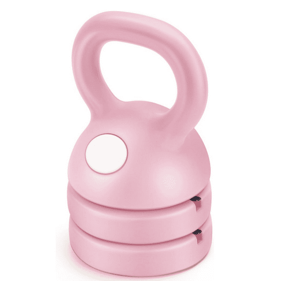 Adjustable Kettlebell Weight Set: 3-in-1 Kettlebells (5lbs 8lbs 12lbs) for Home Gym Full-Body Workout Strength Training Weight Loss | Good for Beginners