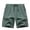 Mint Green, variant on Men's Quick Dry Athletic Shorts - 100% Polyester, Elastic Drawstring Waist, Zipper Pockets & Reflective Strips for Running, Beach & Casual Wear