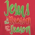 thumbnail image 3 of CafePress - Jesus Is The Reason Dark T Shirt - Men's Classic Graphic Cotton T-Shirt, 3 of 4