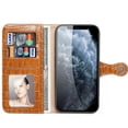 thumbnail image 2 of Pure Leather Wallet Case For Iphone 16 15 14 13 12 11 Pro Max C7-Brown,iPhone 15 Pro, 2 of 4