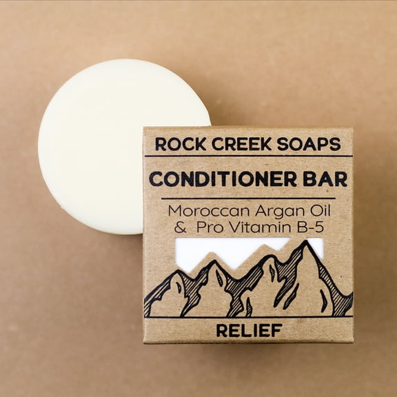 Rock Creek Soaps - Solid Conditioner Bar - Relief