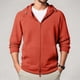 thumbnail image 1 of MHFRRA Chaqueta con Capucha de Peso Pesado, Cremallera Completa, Sudadera de Invierno Cálida para Exteriores, Ropa Informal, Suéter Suave y Cómodo Naranja, 1 of 5