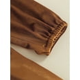 thumbnail image 6 of Bagilaanoe Toddler Baby Girl Velvet Dress Ruffle Long Sleeve A-line Princess Dresses 9M 12M 18M 24M 3T 4T Kids Casual Fall Dress, 6 of 9