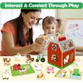 thumbnail image 6 of Montessori Toys for 1 Year Old, Wooden Farm Animals Toy for Toddlers 1-3, Learning Educational Toys for 1 2 3 Year Old Boys Girls, 6 of 7