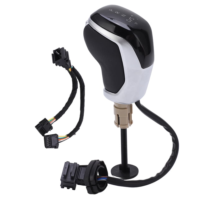 Perilla de palanca de cambios de coche con arnés indicador LED de repuesto para Octavia Mk3 5E 2013-2019luz roja Jadeshay A