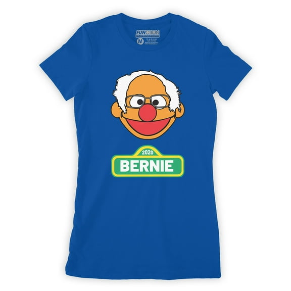 Function - Bernie Sanders Kids Show Cartoon Head Democrat 2020 Women's Fashion T-Shirt