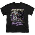 thumbnail image 2 of TRANSFORMERS ONE Megatron Racing Kids T Shirt for Youth Boys and Girls, Black, Large, 2 of 5