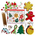 thumbnail image 4 of Juego de juguetes hechos a mano de bricolaje, juguete educativo de fieltro navideño, kit de material de fieltro para niños, kit de material de juguete de fieltro navideño creado magistralmente, 4 of 6