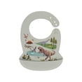 thumbnail image 5 of JUNTEX Baby Cartoon Waterproof Bibs Food Grade Silicone Newborn Feeding Food Catcher, 5 of 19