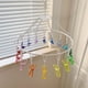 thumbnail image 1 of Pinzas para tendedero de dormitorio, pinzas circulares para secar ropa, anticaídas, multifunción, color caramelo, 16 pinzas, 1 of 5