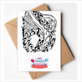 thumbnail image 1 of Culture Chinese Line China Dragon Happy Birthday Greeting Cards Envelopes Blank, 1 of 3