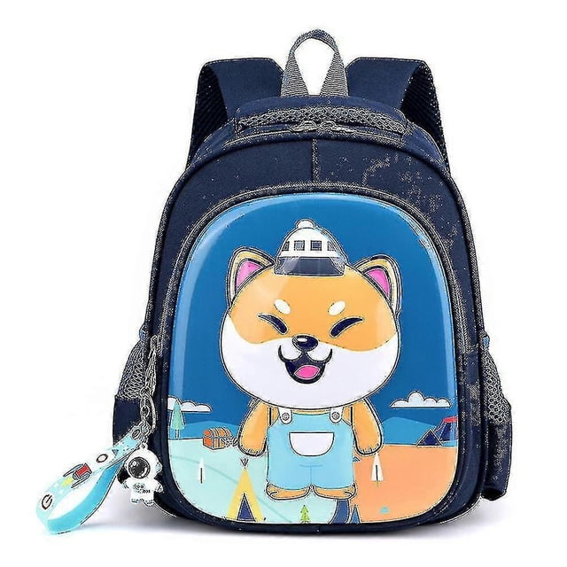 Kindergarten Schoolbag Three-dimensional Shell Cartoon Cute Children's Schoolbag Preschool Backpack A