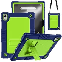 Fancing Case for Onn. 11" Tablet Pro(2024 Model:100146660)/Onn 11 inch Tablet Pro Case,Shockproof Kids Case with Shoulder Strap for Walmart Onn 11" Tablet Pro 2024 Model:100146660(Navy/Green)