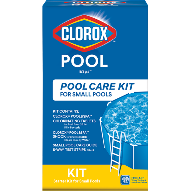 Clorox Pool&Spa Small Pool Care Kit (1 16 oz Shock, 1 1.5 lb