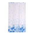 thumbnail image 1 of Decodeary Durable et Élégant Rideau de Douche Fleur pour Salle de Bain Moderne Rideau Bleu 180cm * 180cm 1Set, 1 of 6
