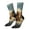2 Black-2, variant on Cloud Rainbow Winged Dog Crew Socks for Men & Women, Breathable Casual Athletic Ankle Socks