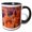 Black/White, variant on 3drose, Utah, Bryce Canyon National Park, Bryce Canyon and Hoodoos, 11oz Two-tone Yellow Mug