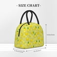 thumbnail image 2 of Yiaed Bright Lemons Print Lunch Bag Adult Insulated Lunch Box, Leakproof Cooler Food Lunch Containers Reusable High Capacity Lunch Tote Bags-One Size, 2 of 6