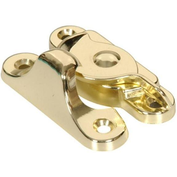 Hillman 852211 Crescent Type Sash Lock, Brass Finish