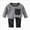 A59-Black, variant on Newborn Baby Boy Clothes Waffle Striped Long Sleeve Sweatshirt Pullover Tops and Pants Sets Fall Winter Outfits(Coffee,1-2 Years)