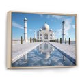 thumbnail image 2 of Designart "Taj Mahal Islam wall art II" Islamic Floater Framed Wall Decor, 2 of 7