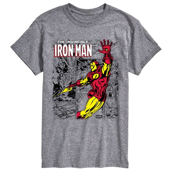 Iron Man - Comic Book - Men's Short Sleeve Graphic T-Shirt
