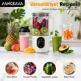 thumbnail image 2 of PANCERKA Nut Milk Maker Machine, Multi-Functional Automatic Blender with One-Touch Operation, Perfect for Homemade Almond, Oat, Plant-Based, Soy, and Coconut Milk, High Capacity Countertop Blender, 2 of 10
