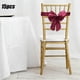 thumbnail image 1 of mfyjkho Fundas de silla con lazos sin lazos y esquinas redondeadas, decoración para respaldos de sillas de boda, correas de plástico para sillas, decoración para eventos, 30 x 25 cm, 15 unidades, 1 of 6