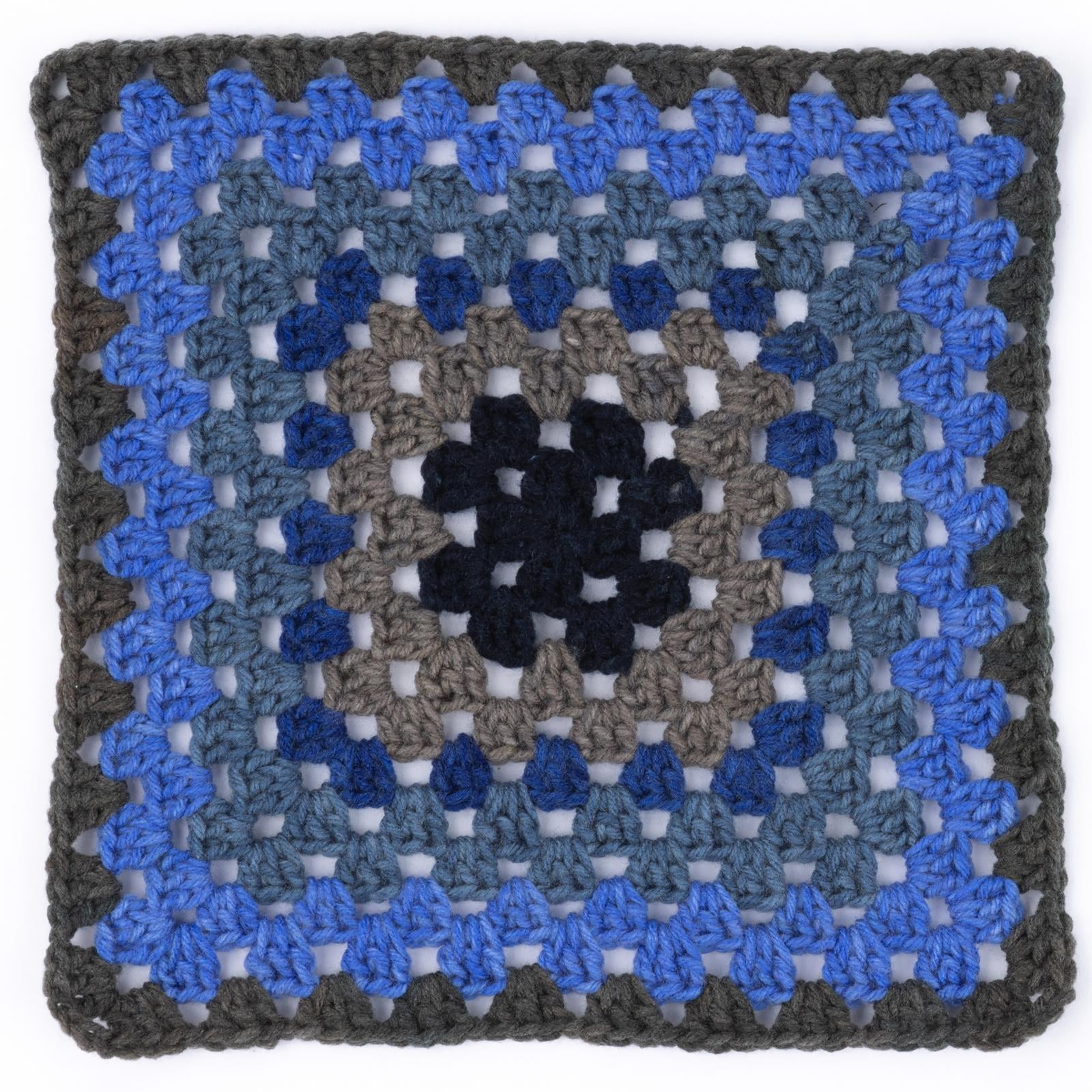 Red Heart® All In One Granny Square Grande™ #4 Worsted (Medium) Acrylic Yarn, Blue Ribbon 8.8oz/250g 440 Yards (3 Pack)