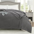 thumbnail image 5 of Beautyrest Electric Micro Fleece Heated Solid Blanket, Full, Gray, 5 of 12