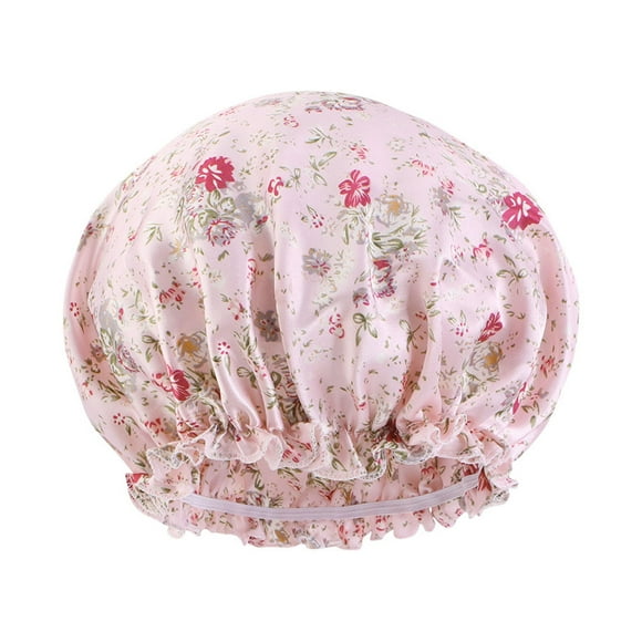 Bunenne Turbans for Women Chemo Headwear for Women Hair Wrap for Sleep Women Head Hat Cap Hair Turban Head Wrap Turban Hats Shower Cap Bathing Hat Hair Shower Caps Head Scarf Pink One Size