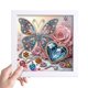 thumbnail image 5 of 5D DIY Taladro Parcial en Forma Especial Mariposa Art19.2x19.2cm, 5 of 9
