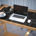thumbnail image 3 of Long Mouse Pads for Desk,Black Moon Constellation Pattern Desk Mats on Top Of Desks, Desk Mouse Pad Extra Large with 3mm Non-Slip Base and Stitched Edge for Gaming,Office,Work,Home 35.4"x15.7", 3 of 6