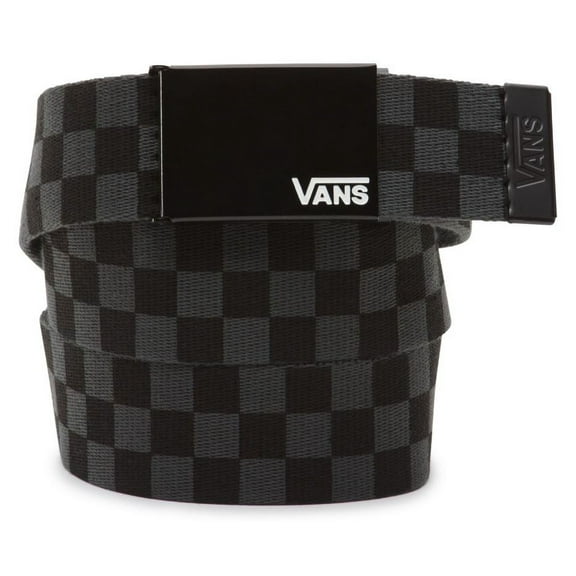 Vans Off The Wall Men's Deppster II Web Belt - Black Charcoal
