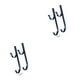 thumbnail image 4 of Yuarrent Paquete de 2 colgadores para piscinas, gancho para piscinas, estante de Metal montado en la pared con soporte de carga de aleación de aluminio, 2 piezas 2piezas Yuarrent CBP384493, 4 of 6