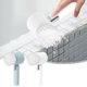 thumbnail image 1 of Cepillo de limpieza de fregadora eléctrica | Fregadora eléctrica recargable 4 cabezales de cepillo reemplazables | Baño, Cocina, Revestimiento | Batería USB de 1200 mAh | Empuñadura ergonómica | Uso, 1 of 4