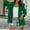 Green, variant on Great Gifts for Less Ofreoo Fashion Women's Solid Color Button Long Sleeved Outwear Hoodless Turndown Collar Casual Jacket Jackets for Women